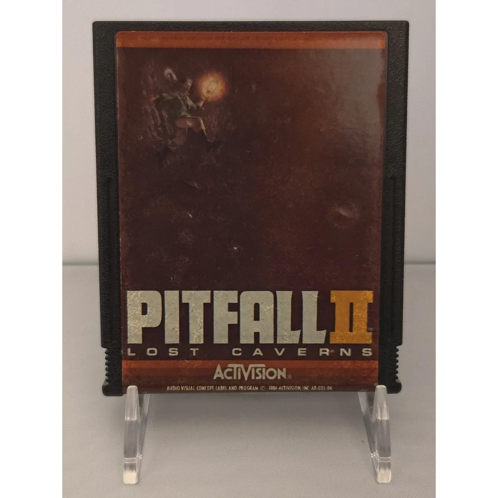 Pitfall II: Lost Caverns - Atari 2600 - OEM Original Game Cartridge - Tested